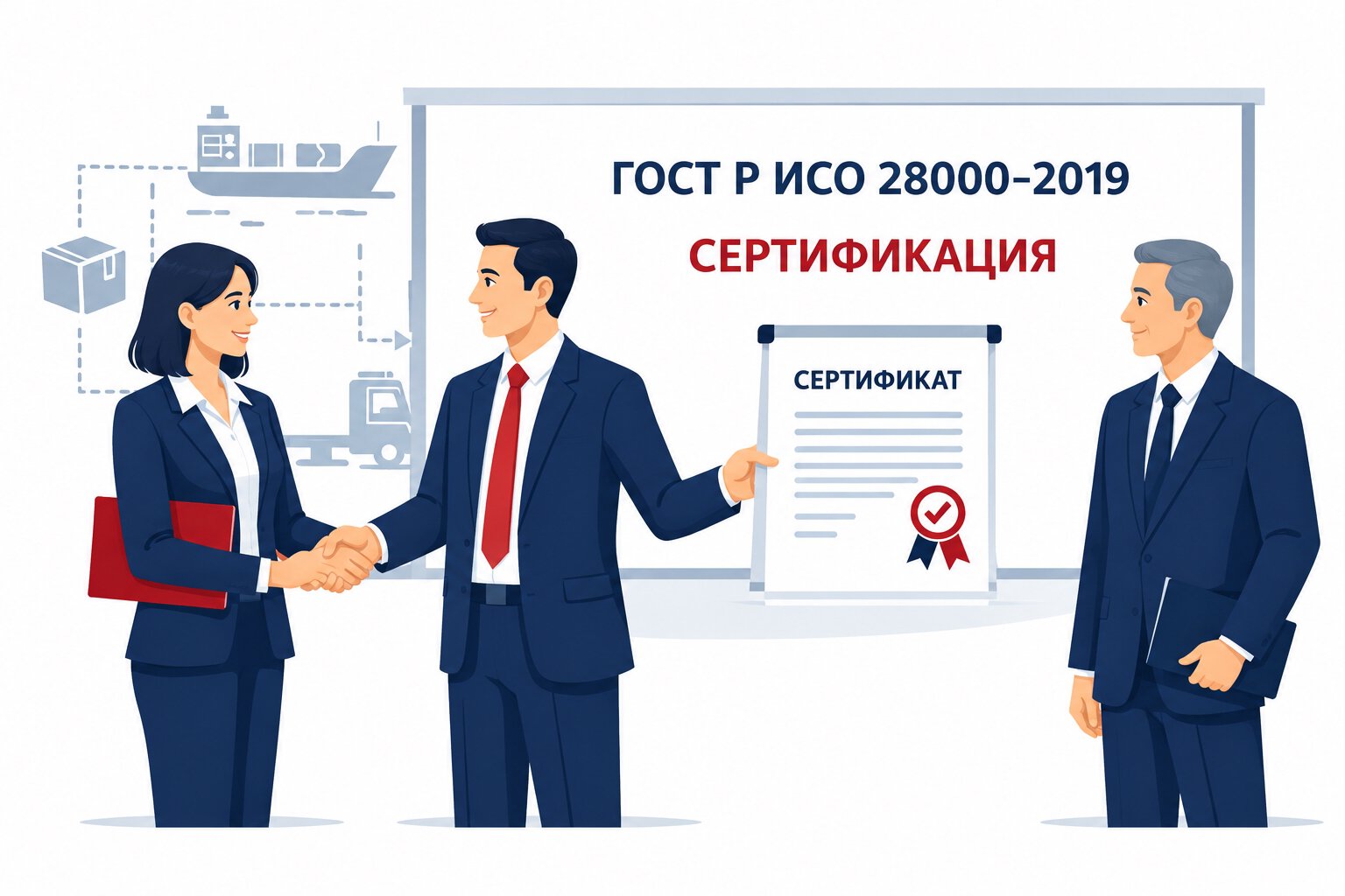 Оформление сертификата ГОСТ Р ИСО в Пскове