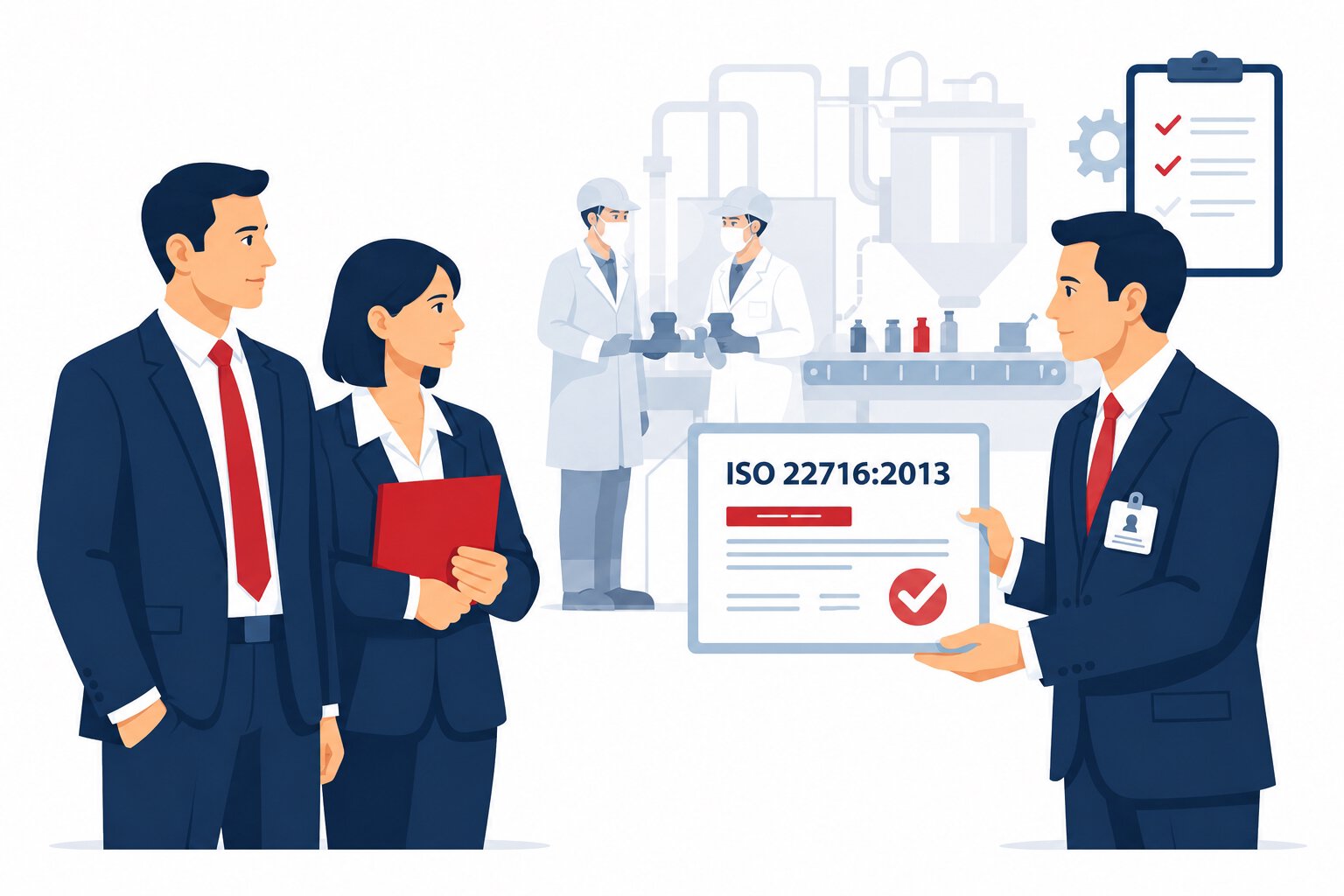 Порядок получения сертификата ISO 22716:2013 в Пскове