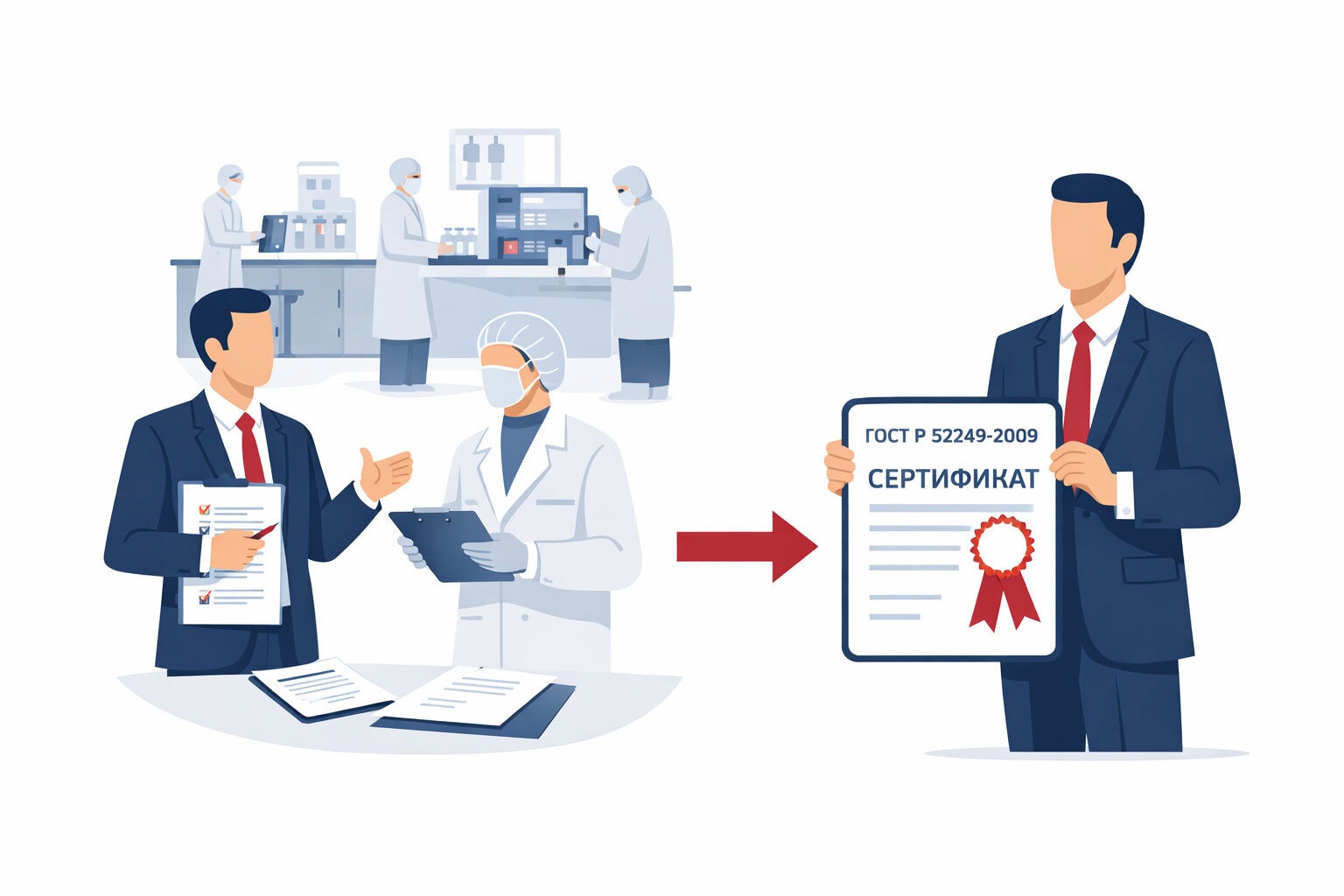 Процедура сертификации ГОСТ Р 52249-2009 в Пскове